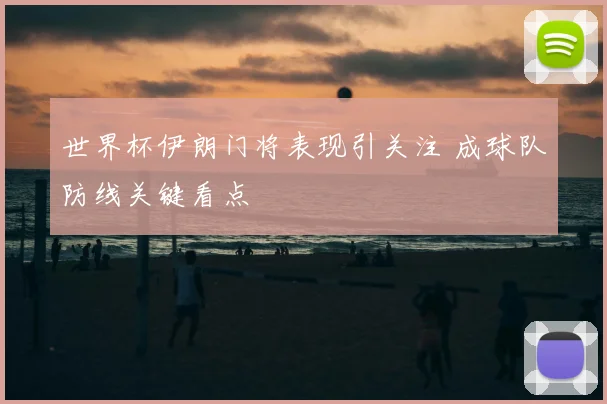 世界杯伊朗门将表现引关注 成球队防线关键看点