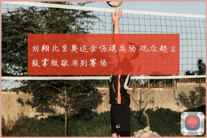 刘翔北京奥运会伤退离场 观众起立鼓掌致敬泪别赛场