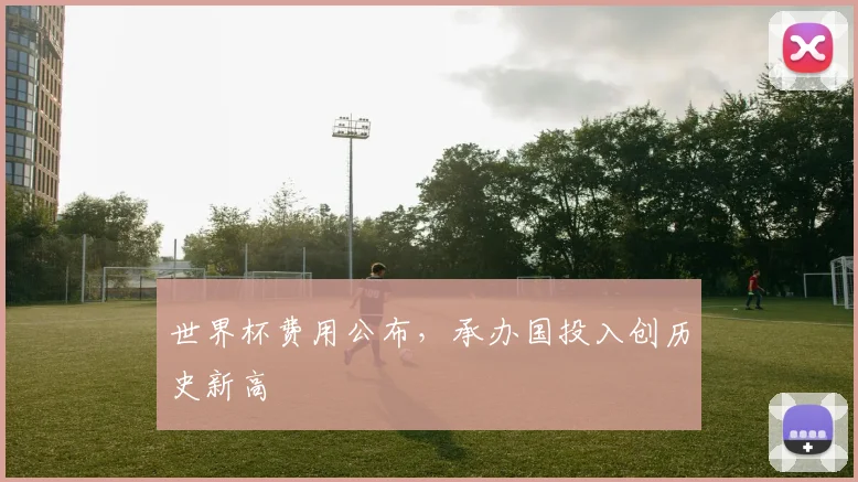 世界杯费用公布,承办国投入创历史新高